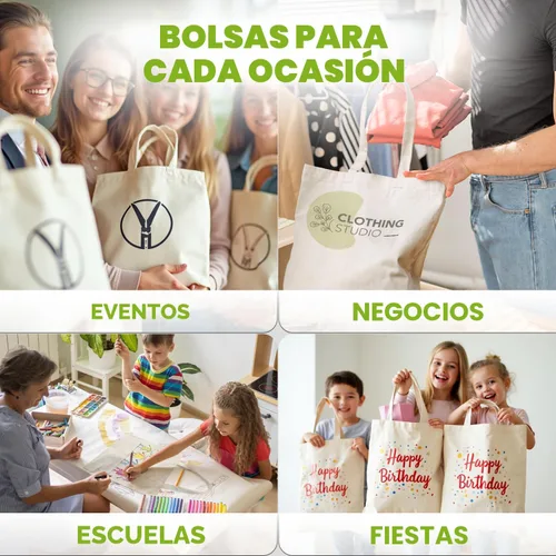 Vista 6 de Simpli-Magic Canvas Tote-Bags