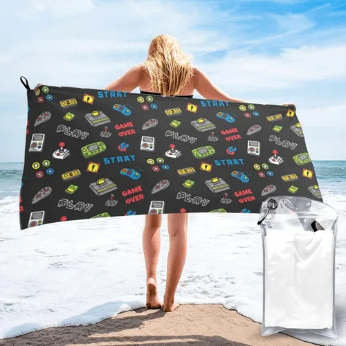 Vista 16 de Oktoberfest - Toallas de playa de microfibra, de gran tamaño, de secado rápido, (31.5 x 63 pulgadas), a prueba de arena, absorbentes, compactas