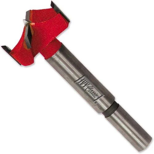 Vista 7 de IVY Classic 46120 Broca Forstner de 1-1/4 x 3-1/2", acero de alto carbono, vástago de 3/8", 1/tarjeta
