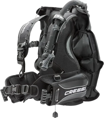Vista 4 de Cressi Trim Scuba Diving Gear Package Complete with Patrol BCD - Donatello C2 Dive Computer - AC2 Compact Regulator Set Fully Assembled