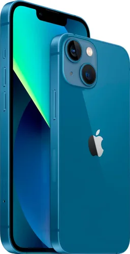 Vista 2 de Apple iPhone 13 Mini, 128 GB, azul - Desbloqueado (reacondicionado)