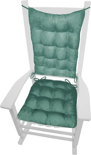 Vista 12 de Barnett Home Decor Bravo - Cojines para silla mecedora, relleno de espuma de látex, 16.5 x 18 pulgadas y cojín de respaldo de 21 x 16 pulgadas