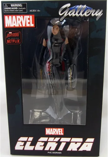 Vista 4 de DIAMOND SELECT TOYS Marvel Gallery Elektra Netflix TV Figura de PVC