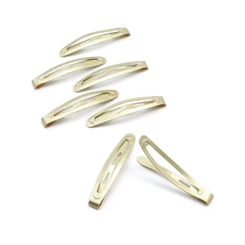 Vista 6 de 20 pinzas para el cabello de 1.8 in/1.77 pulgadas, accesorios para el cabello fino para mujeres (rubio)