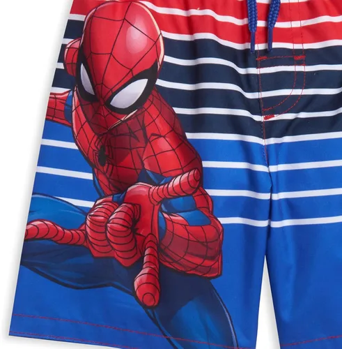 Vista 3 de Marvel Traje de baño UPF 50+ tallas de niños pequeños a niños grandes (2T - 18-20)