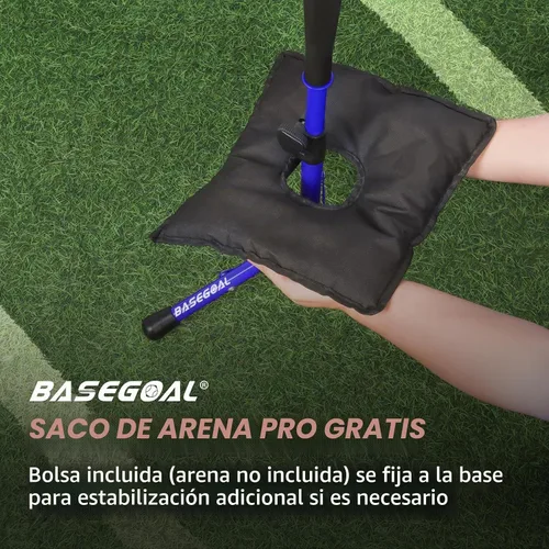 Vista 7 de BaseGoal Baseball Batting Tee Ball Set for Kids and Youth,with Bat & Ball