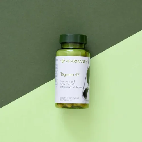 Vista 3 de Nu Skin Pharmanex Tegreen 97 Cell Protection 120 unidades Soporte antioxidante para una función celular saludable Extracto de té verde
