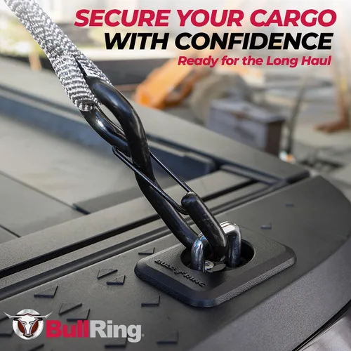 Vista 2 de BULL RING 4001-XT, 1 par de piezas de función de chasis inoxidables silenciosos, directas de fábrica Compatible con Ford F-150, F-250/F-350 Super