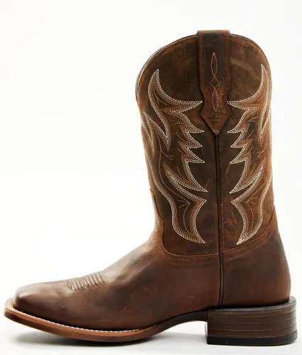 Vista 3 de Cody James Hoverfly British Xero Gravity Performance - Botas occidentales de cuero para hombre, fabricadas con cuero de grano completo, plantilla