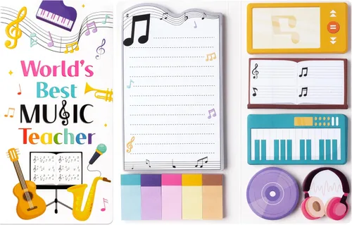Vista 56 de B1ykin Juego de Notas Adhesivas Lindas - Bloc de Notas Autoadhesivas A+ Amazing Teacher, 550 Hojas de Páginas de Memo para Escritura, Bloc de Notas