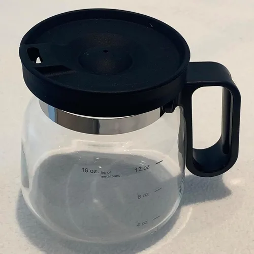 Vista 3 de EXIGENT Jarra de Café de Vidrio Taza de Té Taza de Recolección 16 Oz Onzas (Jarra de Café)