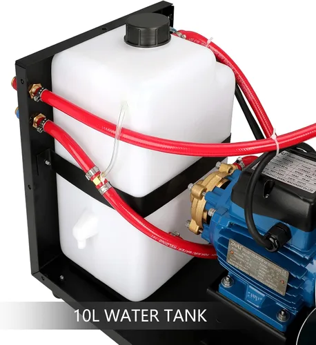 Vista 4 de Enfriador Tig, sistema de refrigeración por agua de antorcha de soldador Tig, capacidad de agua de 10 L, flujo de agua nominal de 7L-12L/min