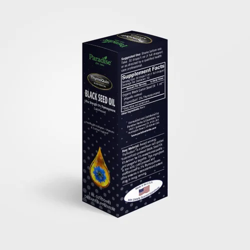 Vista 6 de Paradise Herbs ThymoQuin - Aceite de semilla de comino negro líquido, 30