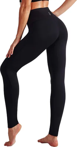Vista 4 de NELEUS Leggings de entrenamiento para correr de cintura alta para yoga con bolsillos