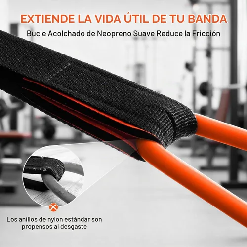 Vista 8 de Slim Panda Anclaje de puerta para bandas de resistencia, anclaje de puerta de banda de resistencia resistente para entrenamiento en casa, terapia