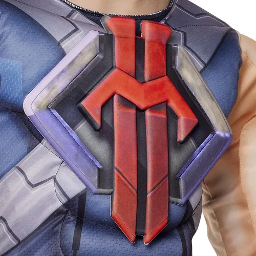 Vista 3 de InSpirit Designs Disfraz de Maestros del Universo Niño He-Man, multicolor