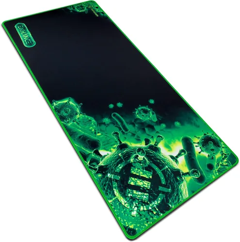 Vista 11 de ENHANCE Pathogen - Alfombrilla de mouse para juegos extra grande (31.5 x 13.75 pulgadas), alfombrilla de mouse extendida con costuras