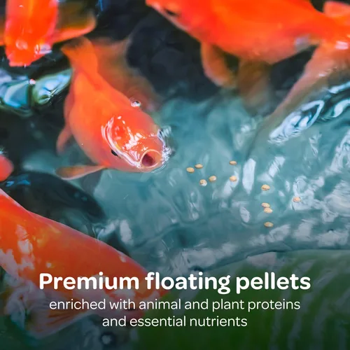 Vista 3 de Kaytee Koi's Choice Koi - Alimento flotante para peces koi, peces dorados y peces de estanque, 3 libras