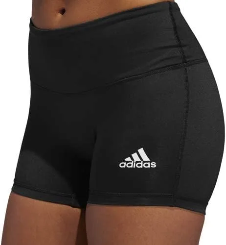 Vista 4 de Mallas cortas de compresión adidas de 4pulgadas para mujer, para yoga, voleibol