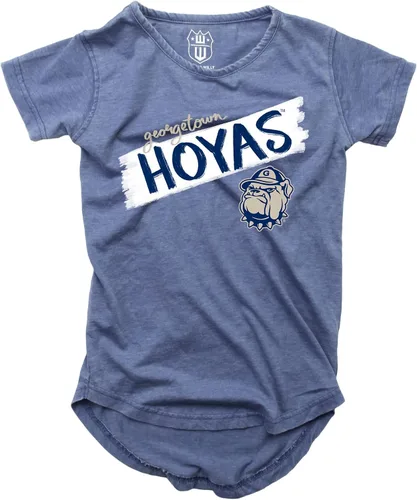 Vista 48 de Wes and Willy NCAA - Camiseta Burnout para niñas S/S