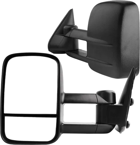 Vista 29 de AUTOSAVER88 Espejos de remolque compatibles con Chevy Silverado GMC Sierra 2007-2014, juego de espejos de remolque con calefacción eléctrica