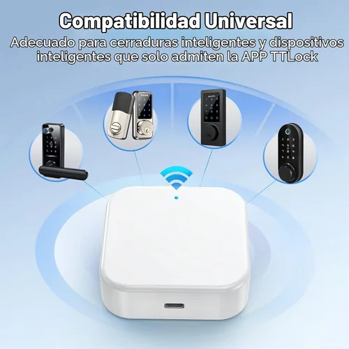 Vista 4 de Puerta de enlace inteligente Wi-Fi, concentrador G2 para cerradura