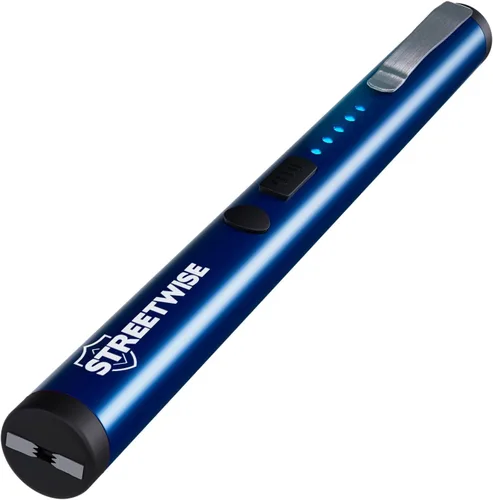 Vista 13 de Streetwise Pain Pen 25,000,000 voltios Pistola paralizante para autoprotección - Lápiz táctico paralizante para mujeres y hombres, recargable por
