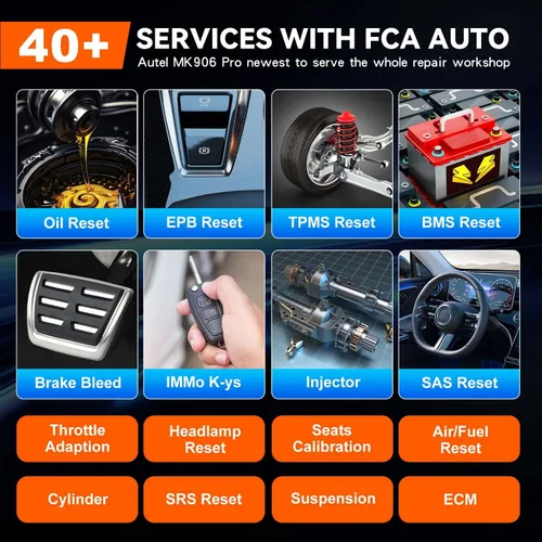 Vista 5 de Autel Herramienta de escaneo MaxiSys MS906MAX, escáner MS906 PRO/MK906 PRO/MS906BT/MK906BT/MK908/MP900BT, codificación ECU, más de 40 servicios, más