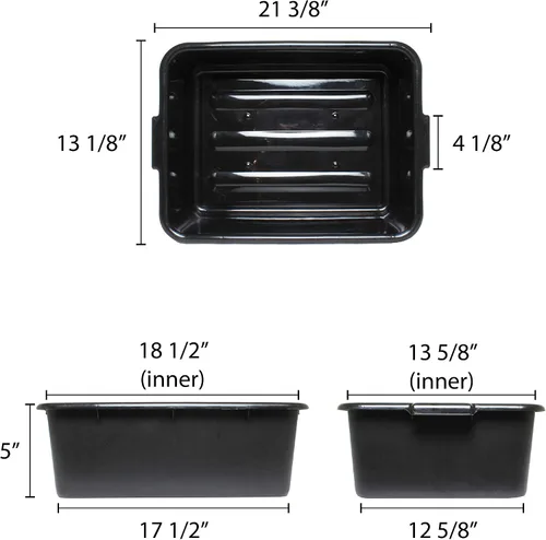 Vista 2 de Thunder Group PLBT005B Caja de autobús, 5 pulgadas, color negro