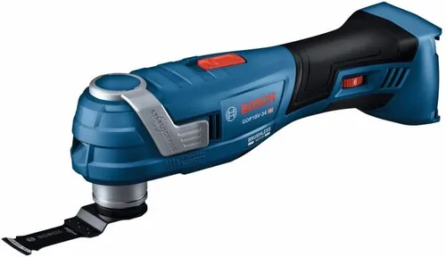 Vista 15 de BOSCH GOP18V-34B12 Kit multiherramienta oscilante StarlockPlus® de 18V sin escobillas con (1) batería de alimentación estándar de 2 Ah