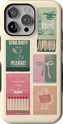 Vista 37 de Casely - Funda para iPhone 14 Pro Max, flores pintadas, Frida Kahlo Floral Girly, compatible con MagSafe