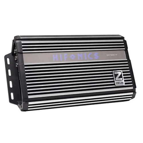 Vista 2 de Hifonics ZRX1716.5DV2 Zeus ZRX V2 Compact 1700 vatios Super D-Class Amplificador de cinco canales