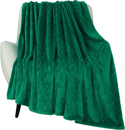Vista 16 de TOONOW - Manta decorativa de vellón, mullida, supersuave, esponjosa y con patrón geométrico, de franela de microfibra, para sillón, cama y sofá