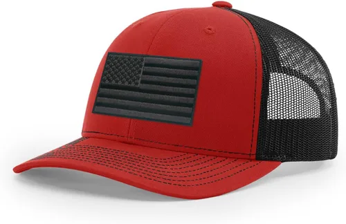Vista 8 de Joe's USA Richardson 112 - Gorras de camionero con parche gráfico personalizado - Gorras estructuradas de cinco y seis paneles Richardson Premium