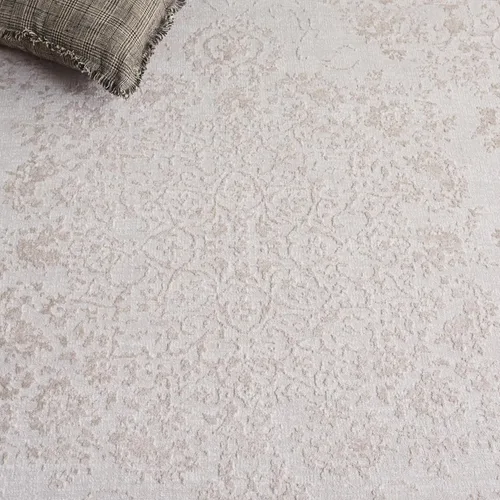 Vista 79 de SAFAVIEH - Alfombra decorativa de la colección Reflection - 2'3" x 3', color beige y crema, no desprende pelusa y fácil de limpiar, ideal