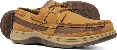 Vista 2 de Brown Oak Zapatos casuales de espuma viscoelástica para hombre