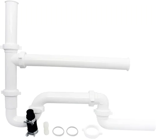 Vista 5 de Waste Maid 10-US-WM-058-3B - Sistema de molienda de residuos de alimentos de acero inoxidable antiatascos, 1/2 HP Economy, negro y PF WaterWorks