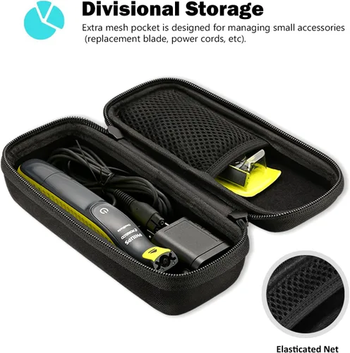 Vista 5 de ProCase Paquete de estuche de viaje con recortadora eléctrica con estuche de viaje para sombrero
