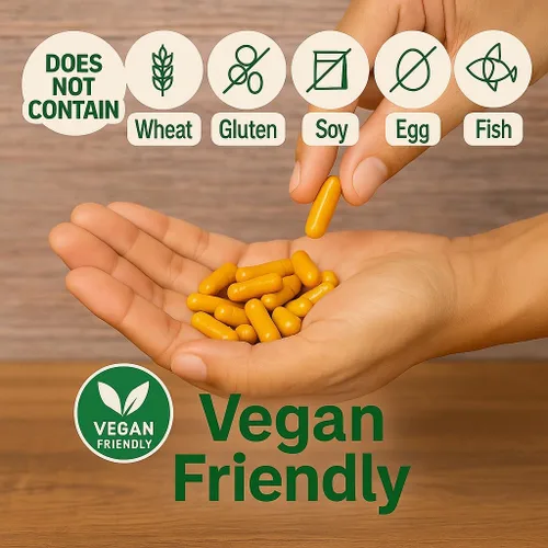 Vista 6 de Me First Living Premium Cúrcuma Curcumina, 0.0035 onzas de 95% curcuminoide con pimienta negra como Bioperina 0.00035 onzas, 19x más potente que