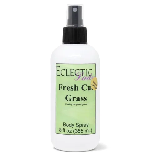 Vista 12 de Eclectic Lady Spray corporal de hierba recién cortada, 8 onzas, niebla corporal