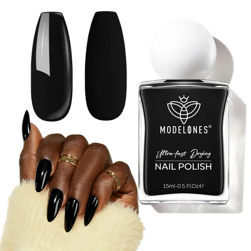 Vista 12 de modelones capa superior y base de esmalte de uñas 3 en 1, fortalecedor de uñas, 15 ml esmalte de uñas transparente de secado rápido, brillo duradero