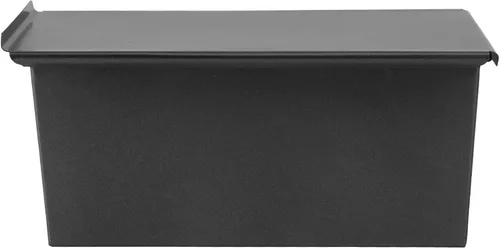 Vista 8 de DOITOOL Pan de acero inoxidable con tapa, antiadherente, negro, 15.87 oz
