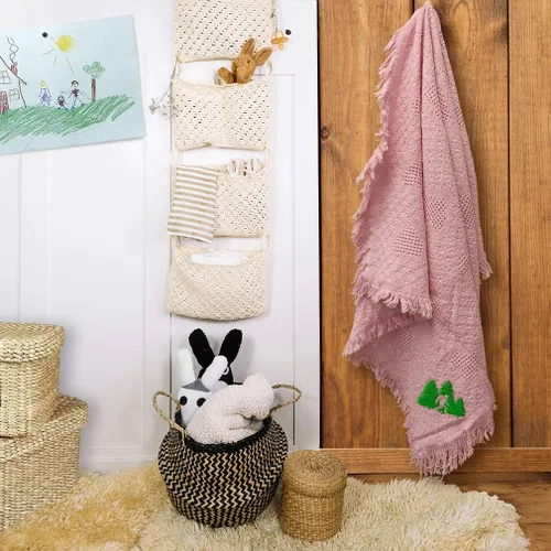 Vista 4 de Fastasticdeals Ropa de cama de bebé bordada personalizada para niños y niñas, Woods Bigfoot A