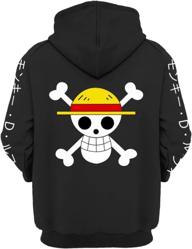 Vista 2 de NAHIBU Sudadera con capucha de anime para jóvenesadultos con estampado 3D para hombre, HS1.