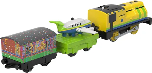 Vista 5 de Thomas & Friends Tren motorizado Raúl y avión Emerson