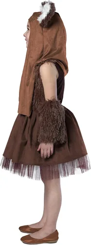 Vista 2 de Princesa Paradise - Disfraz de Star Wars Premium Wicket para niña 2T