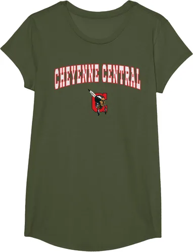 Vista 51 de Cheyenne Central High School Indians T-Shirt C2