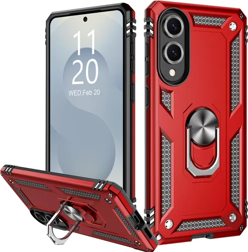 Vista 57 de IKAZZ Funda para Galaxy S21, Grado Militar Resistente a Golpes de Servicio Pesado Cubierta Protectora para Teléfono Pasa Prueba de Caída de 16 pies