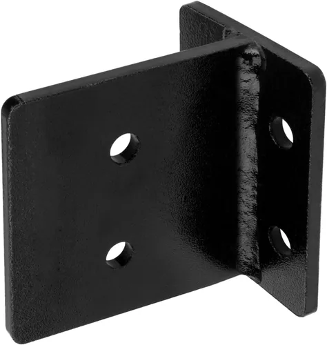 Vista 5 de 4 bases de poste ocultas de 4 x 4, soporte de placa de cuchillo resistente