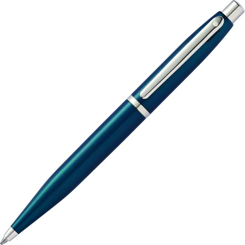 Vista 25 de Sheaffer VFM - Pluma estilográfica con acabado mate negro, detalles cromados, con punta mediana